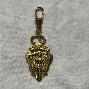 Gucci Gold Keychain Pendant authentic 100%​​